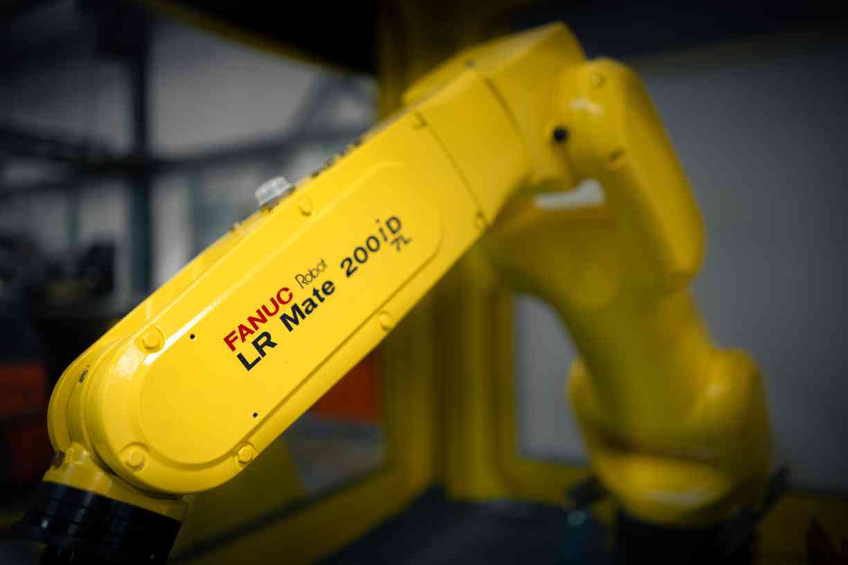 Image of a FANUC robot that I have worked with