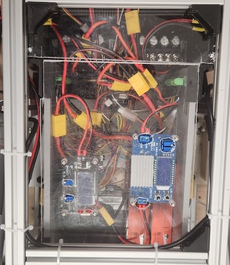 Image of HU's robot electrical system